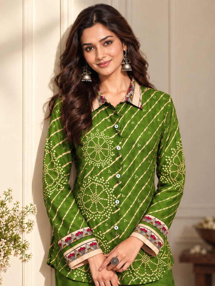 Lipi Pine Printed Co-Ord Set