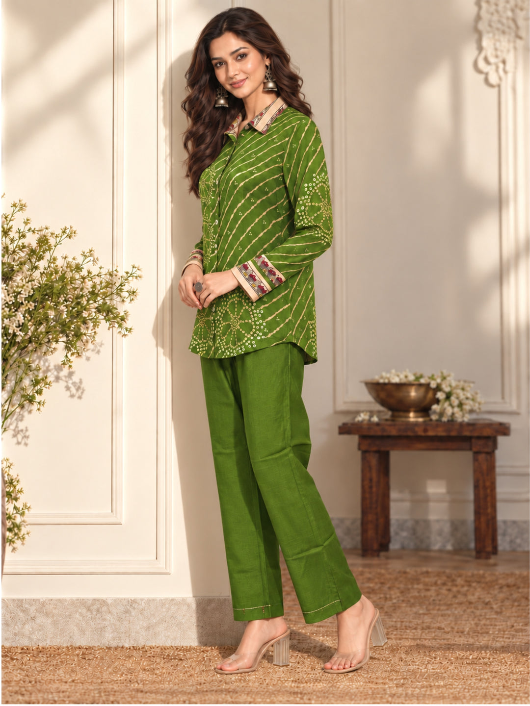Lipi Pine Printed Co-Ord Set