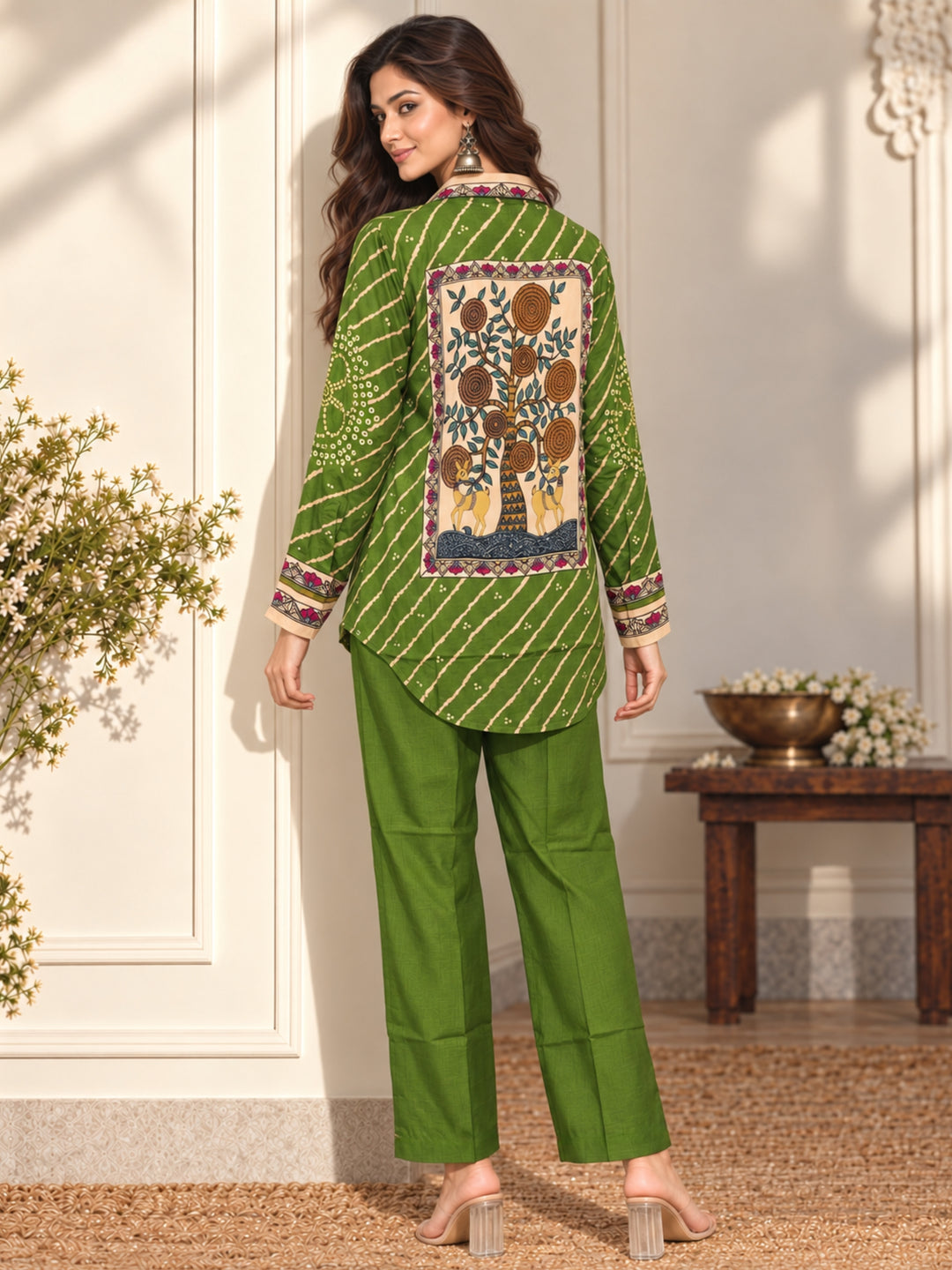 Lipi Pine Printed Co-Ord Set