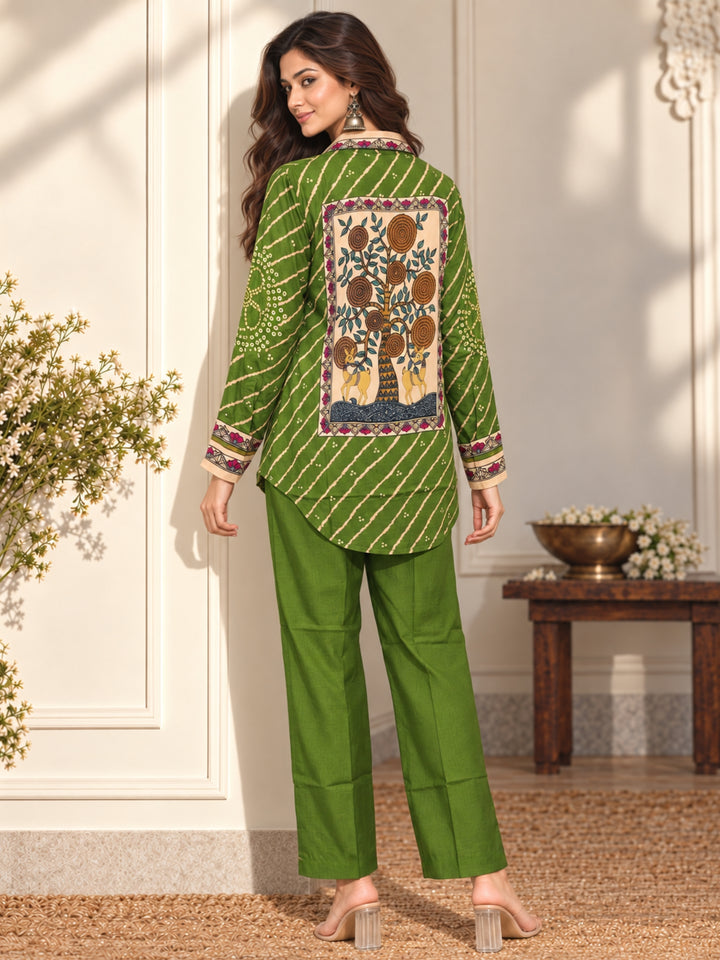 Lipi Pine Printed Co-Ord Set