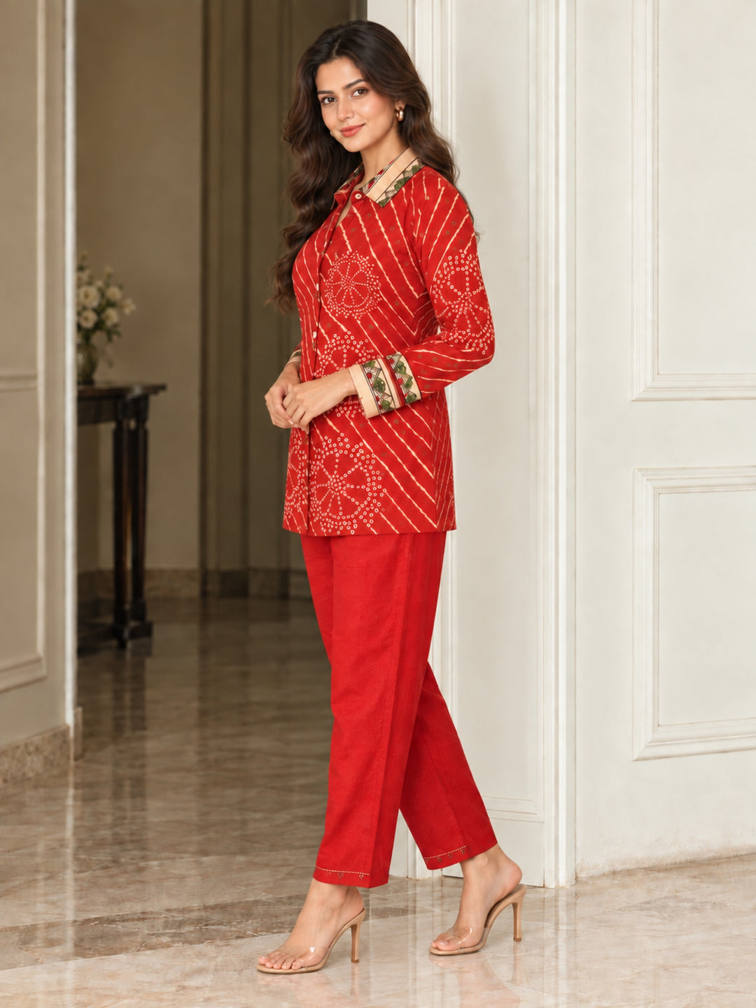 Lipi Sangria Printed Co-Ord Set