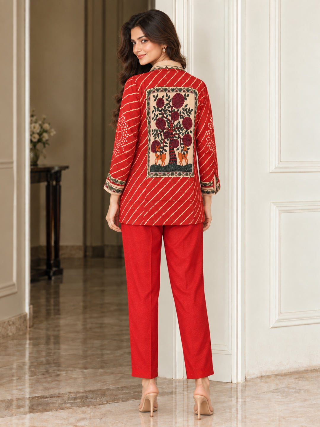 Lipi Sangria Printed Co-Ord Set
