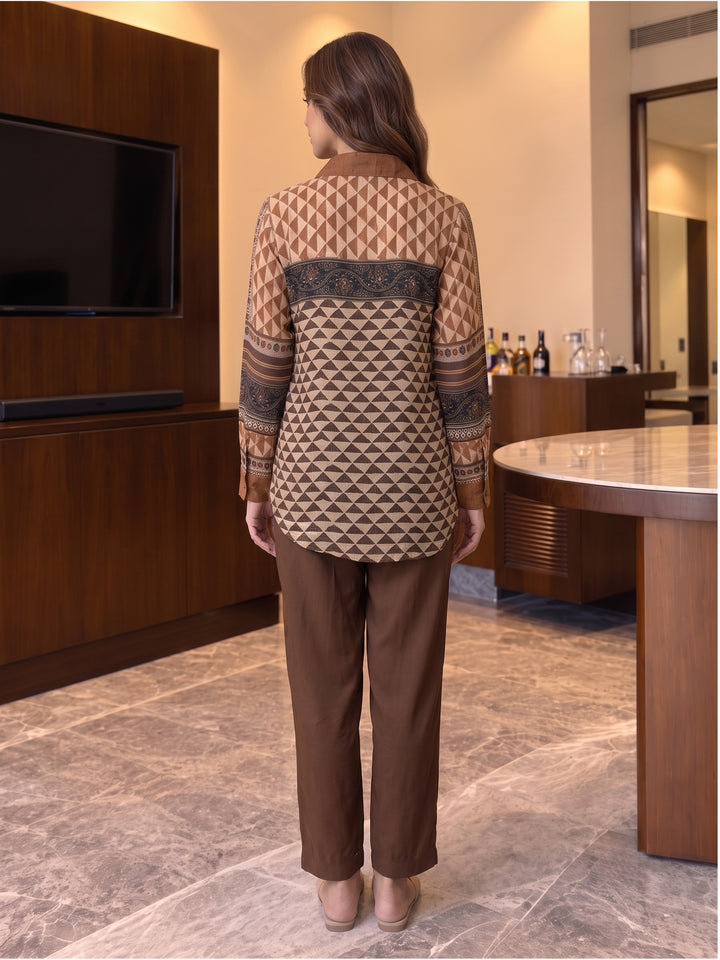 Lipi Umber Printed Co-Ord Set
