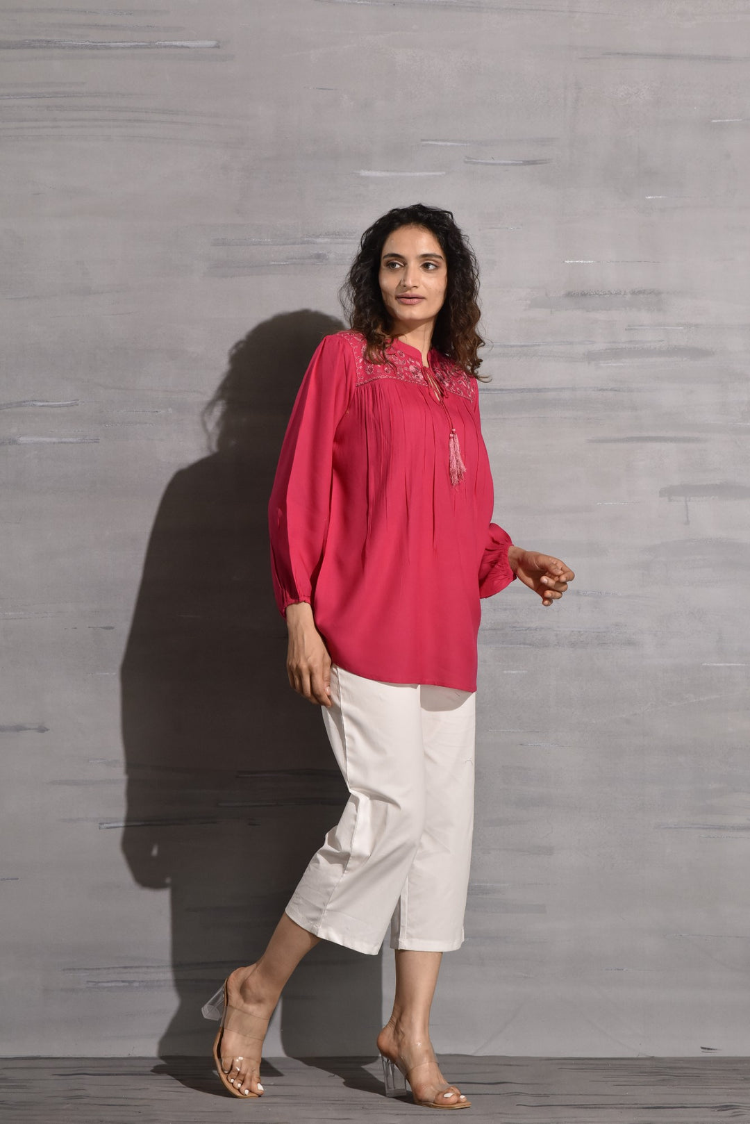 Hiya Candy Embroidered cotton Top