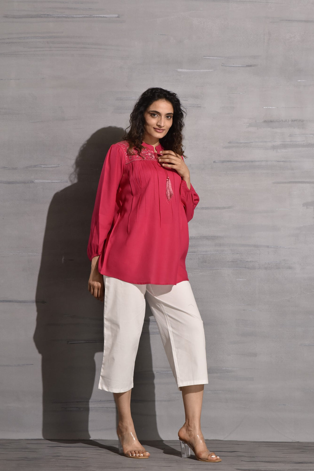 Hiya Candy Embroidered cotton Top