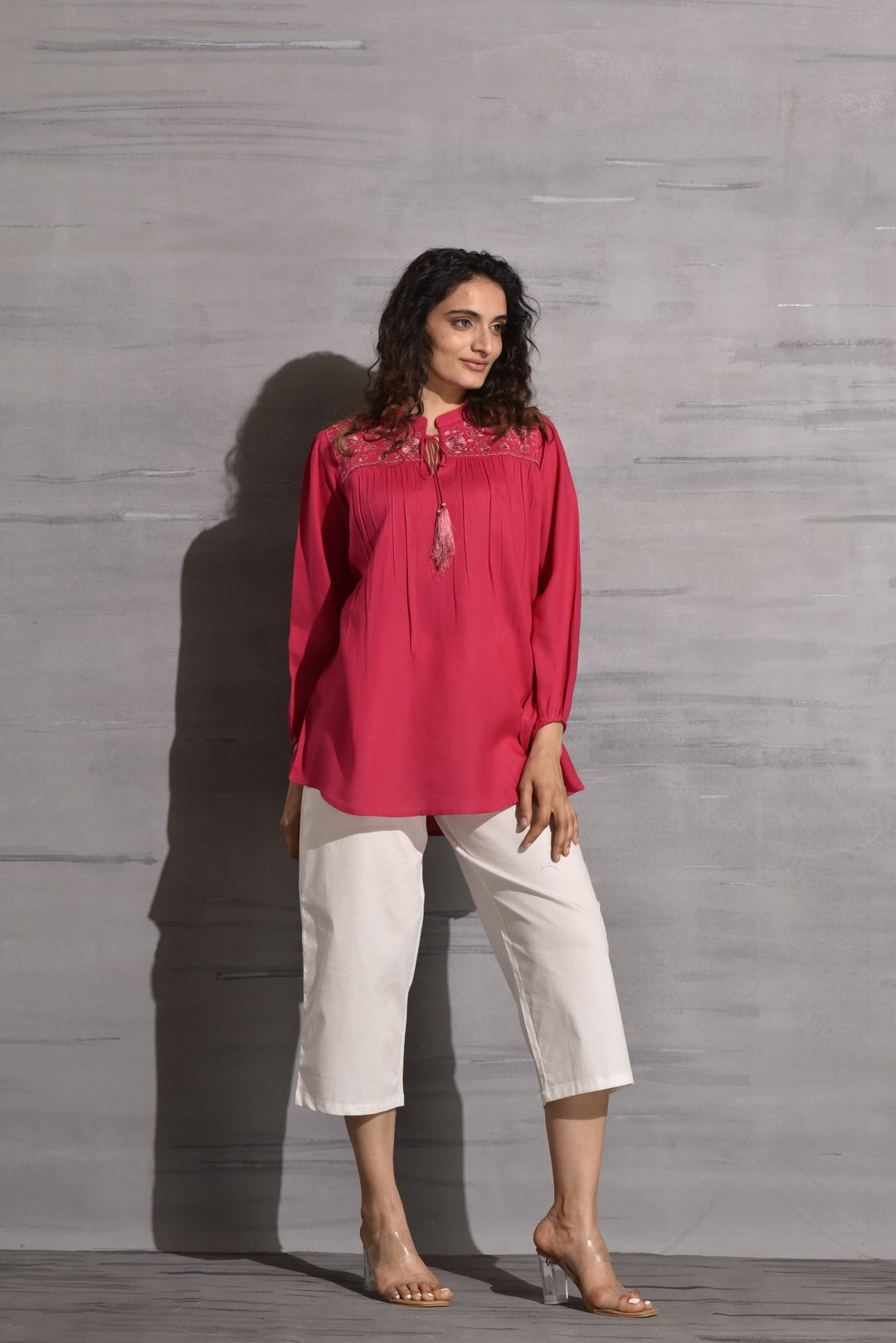 Hiya Candy Embroidered cotton Top