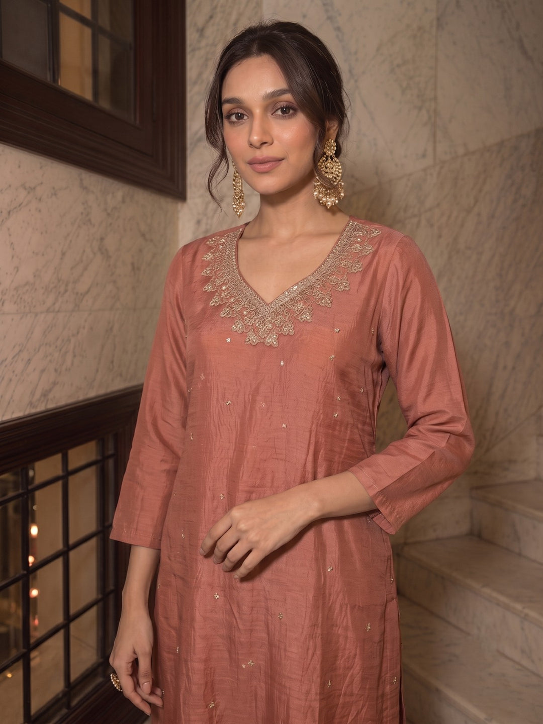 Meloni Mocha Full Work Suit Set