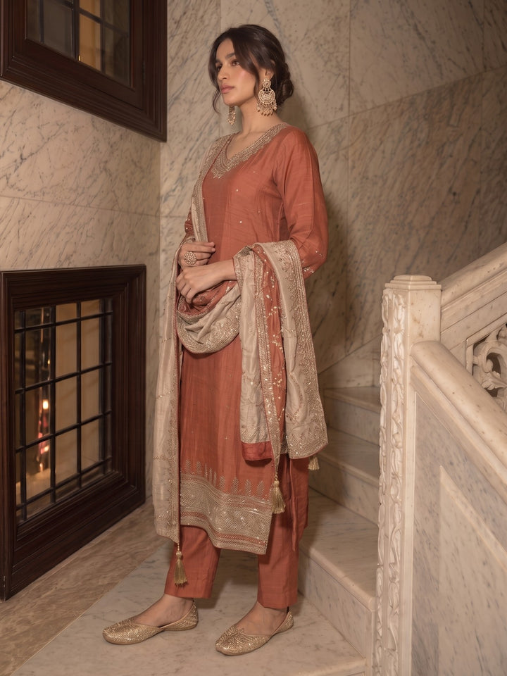 Meloni Mocha Full Work Suit Set