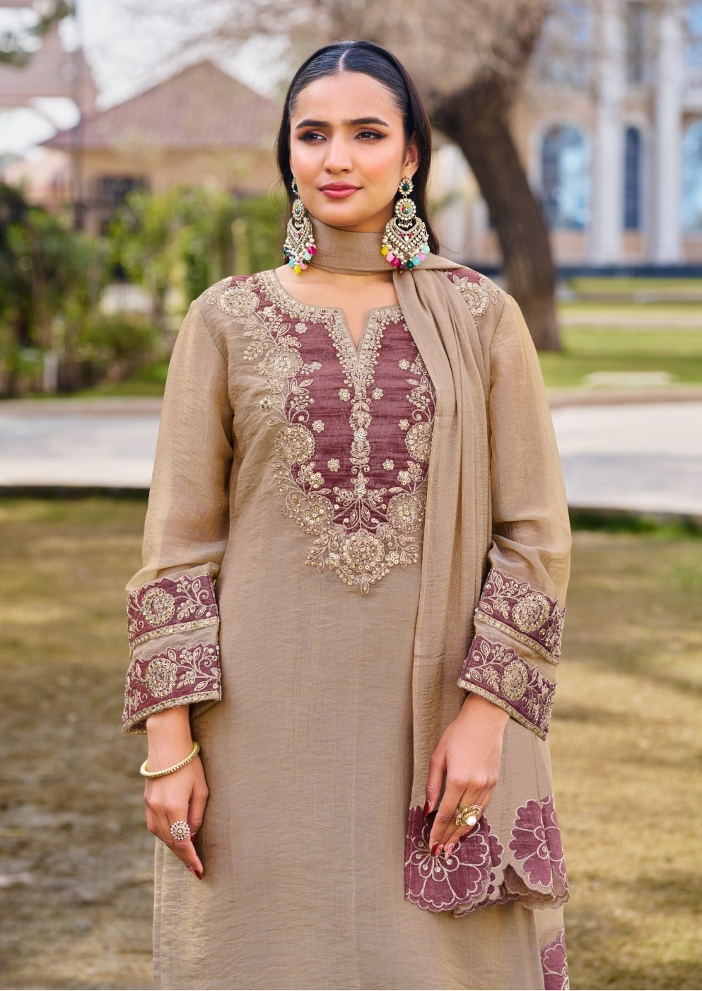 Mihika honey full work suit set