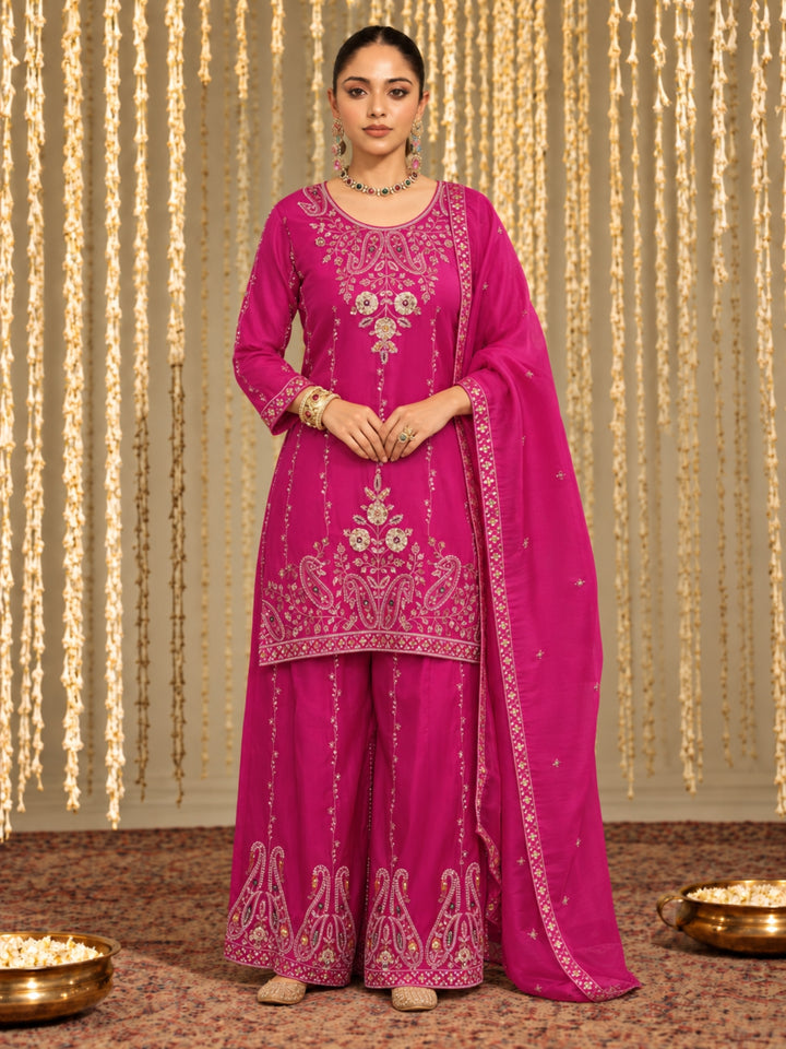 Morvee Rose Full Work Suit Set