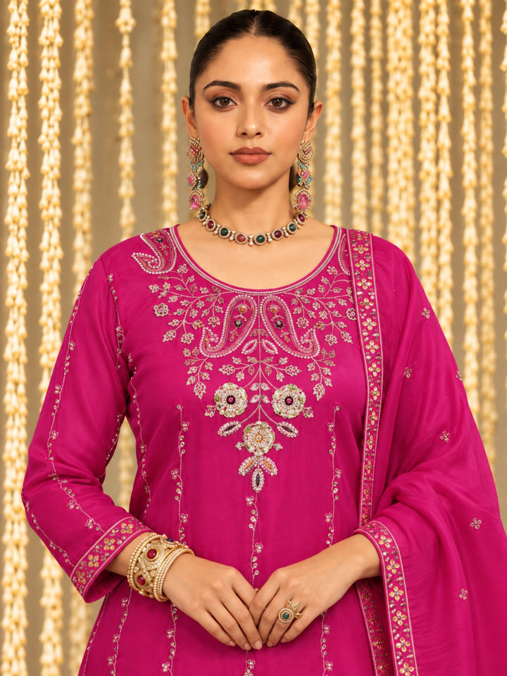 Morvee Rose Full Work Suit Set