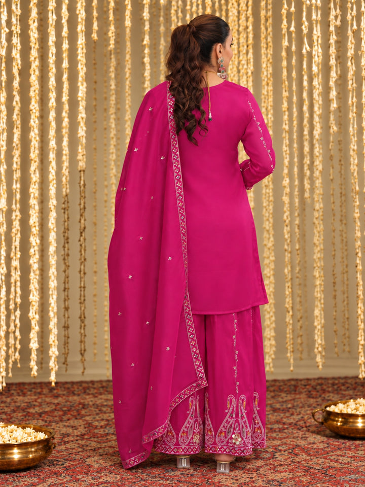 Morvee Rose Full Work Suit Set