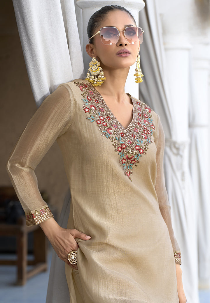 Rajshree Tan work co-ord set