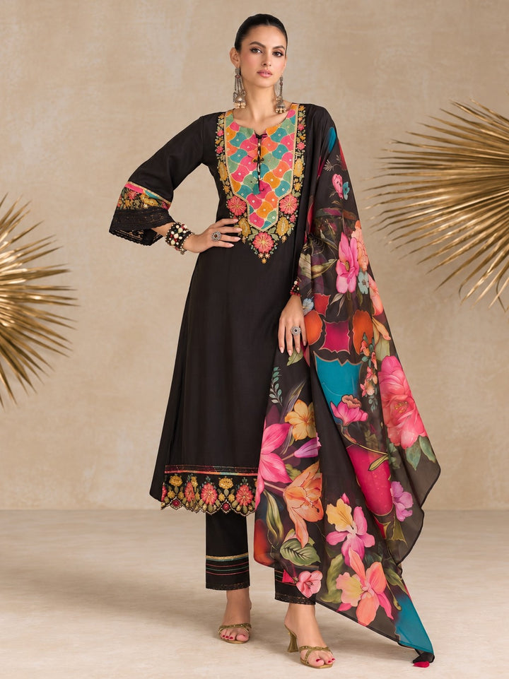 Nazia Jade Embroidery Full Work Suit Set