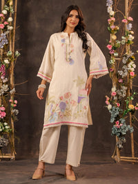 Dagdai Angel embroidery cotton co-ord set