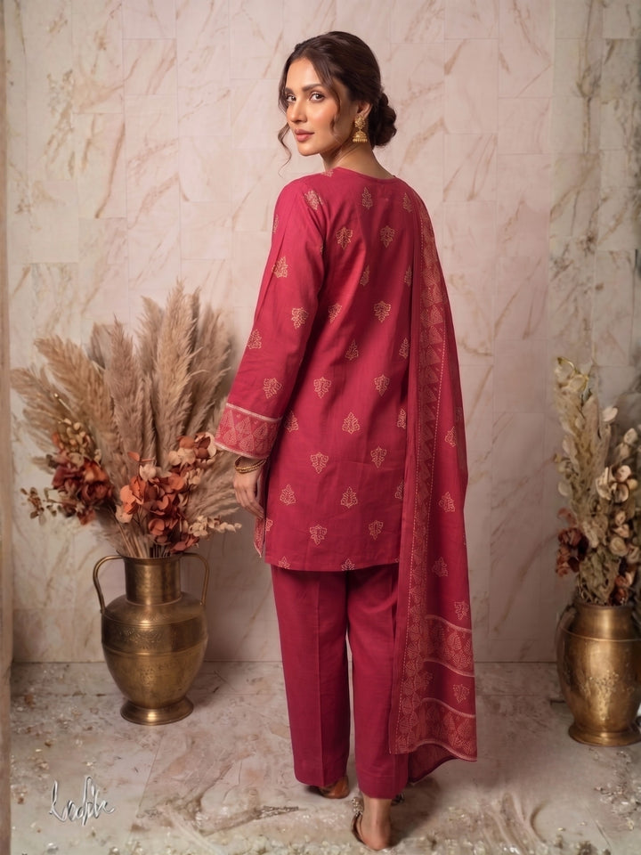 Prisha misty cotton farshi suit set