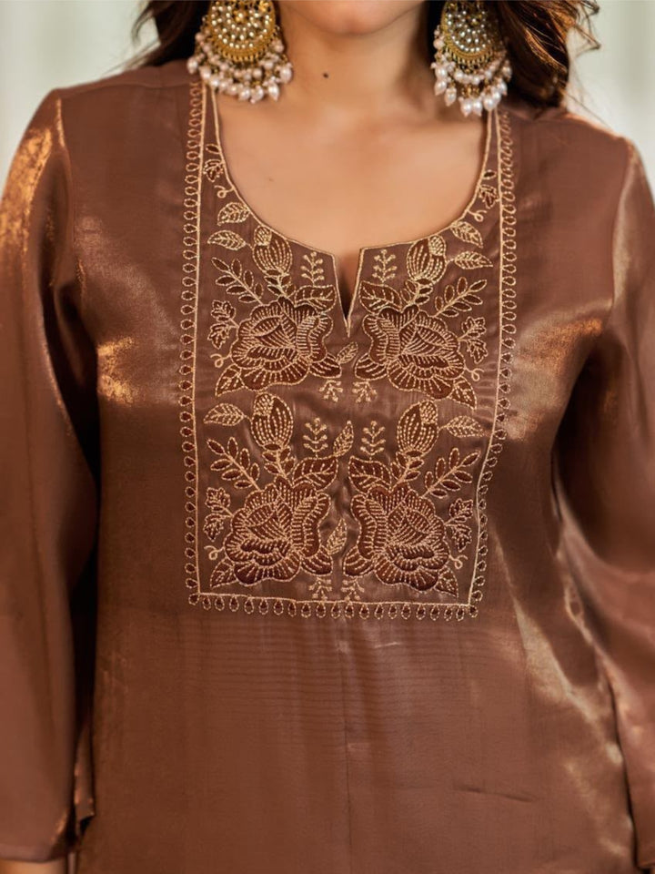 Opela Taupe Full Work Suit Set