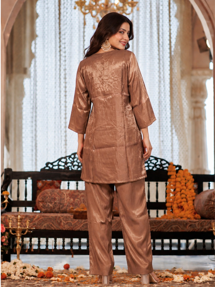 Opela Taupe Full Work Suit Set