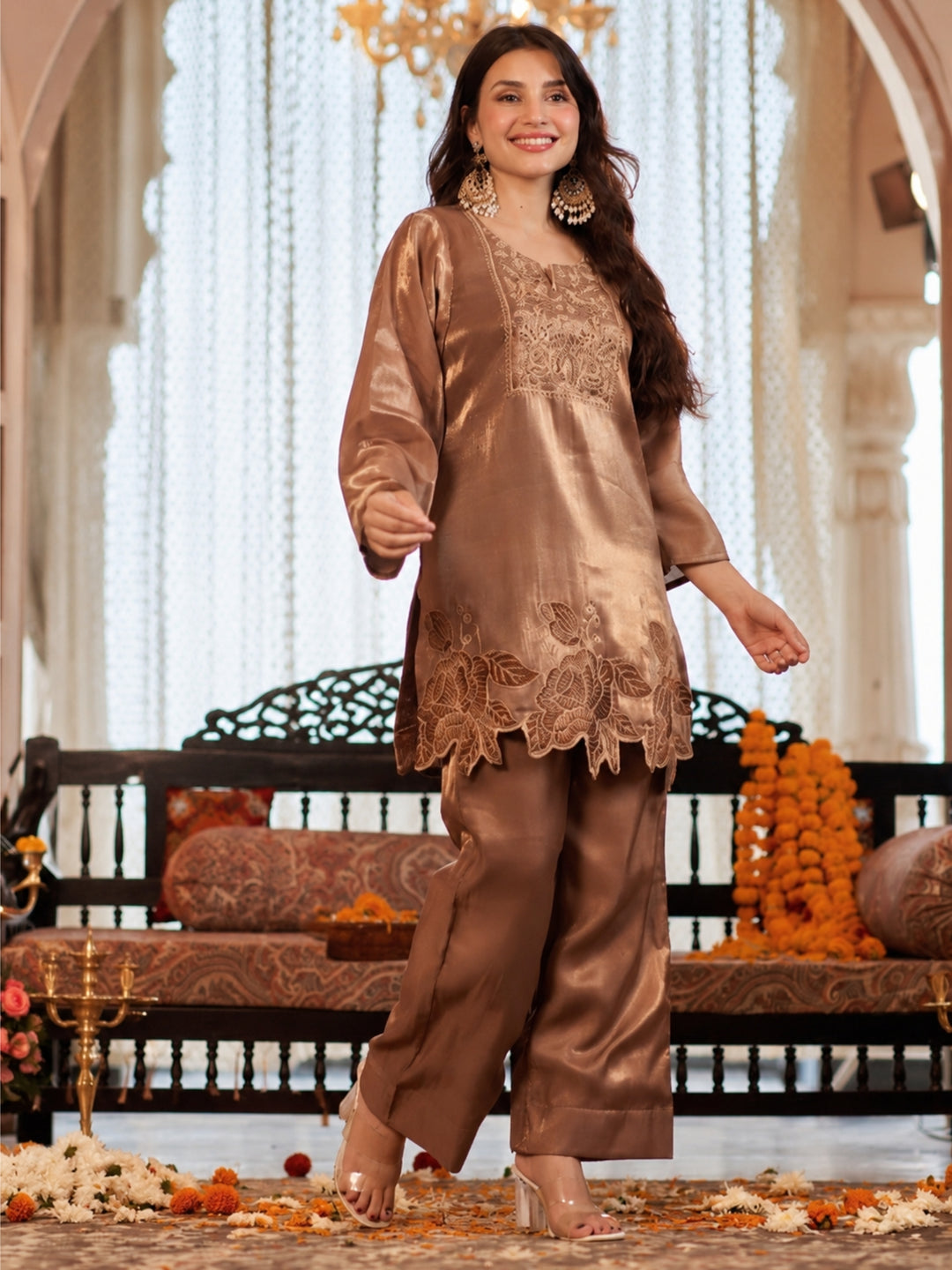 Opela Taupe Full Work Suit Set