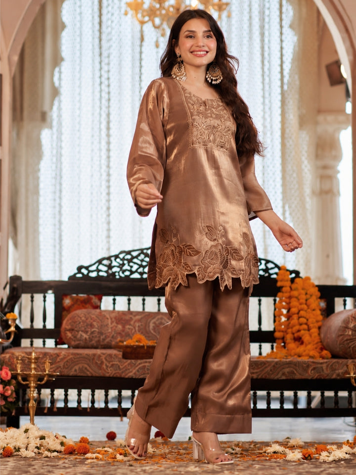 Opela Taupe Full Work Suit Set