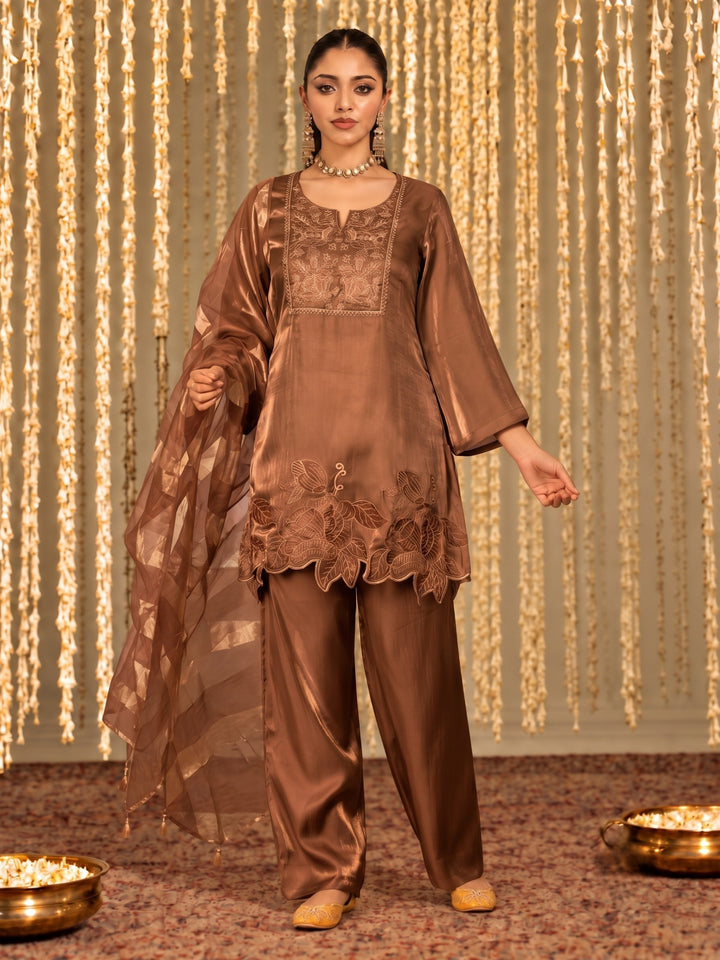 Opela Taupe Full Work Suit Set