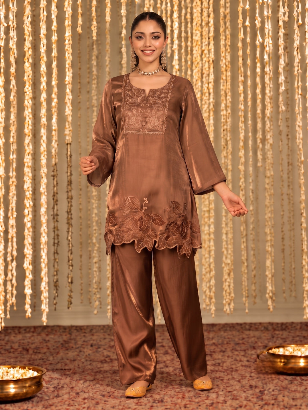 Opela Taupe Full Work Suit Set