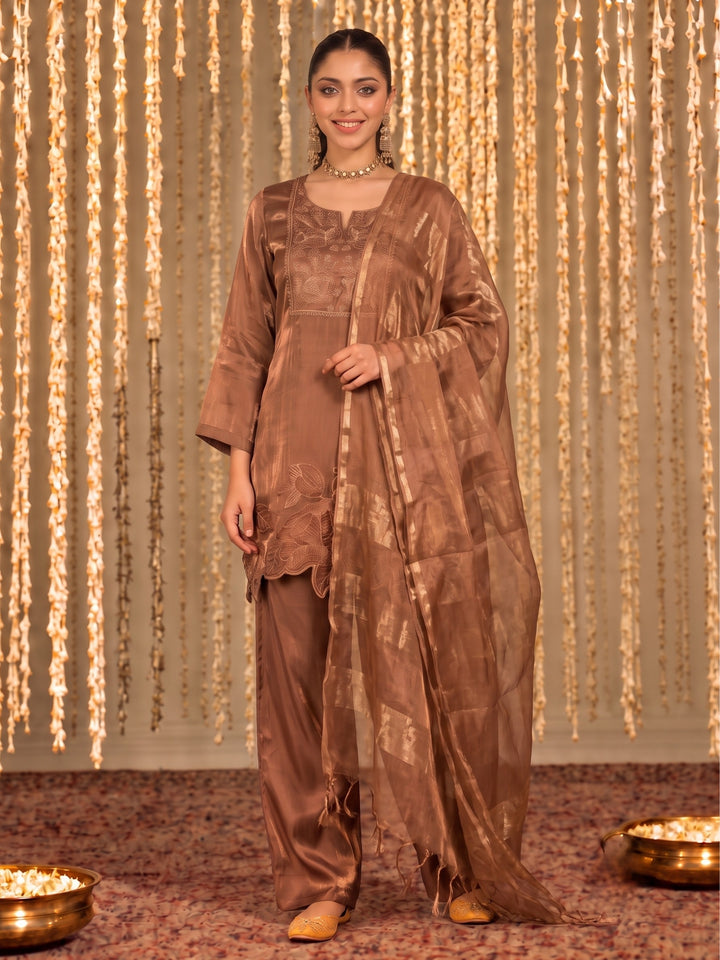 Opela Taupe Full Work Suit Set