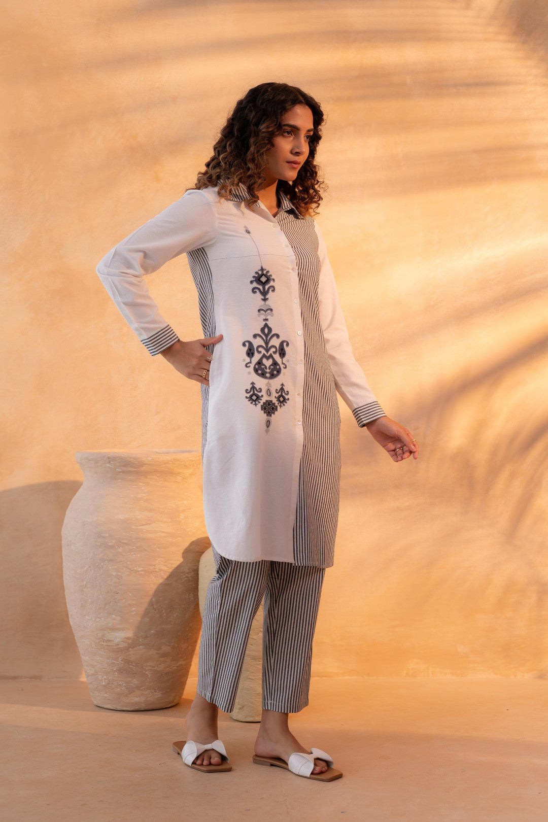 Param mono cotton co-ord set