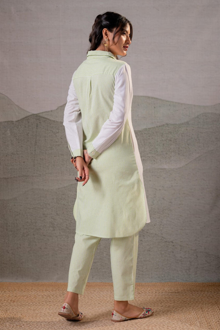 Param fern cotton co-ord set