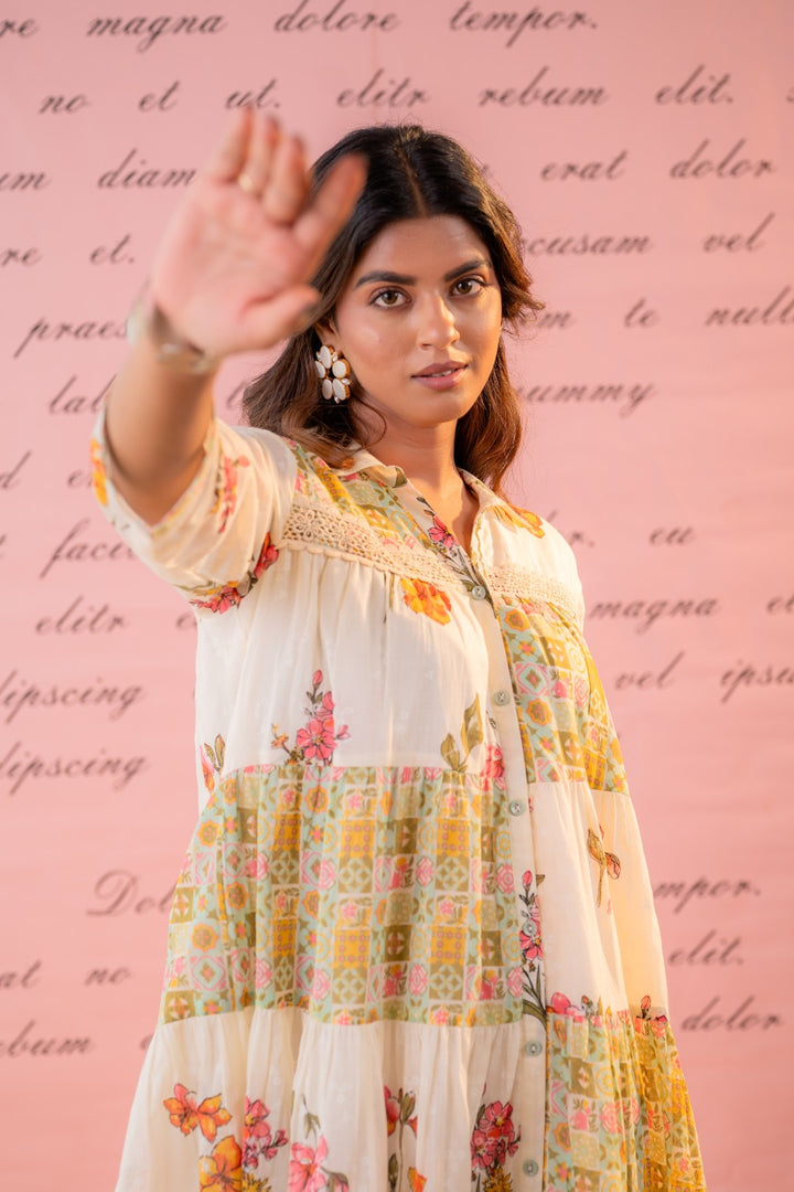 Param floral cotton dress