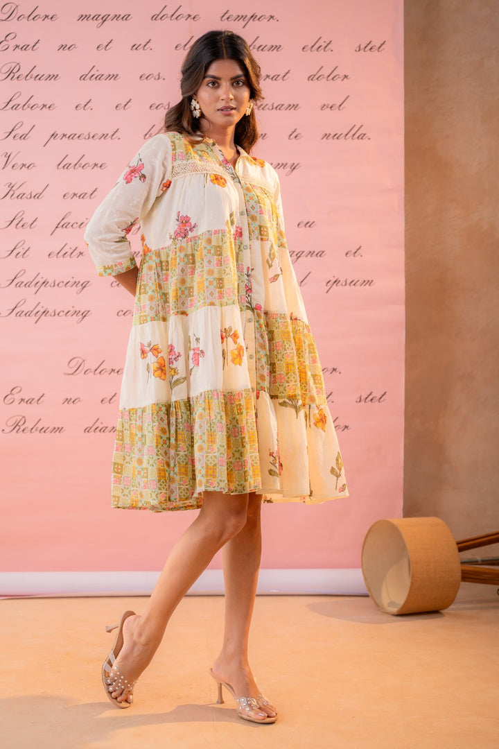 Param floral cotton dress