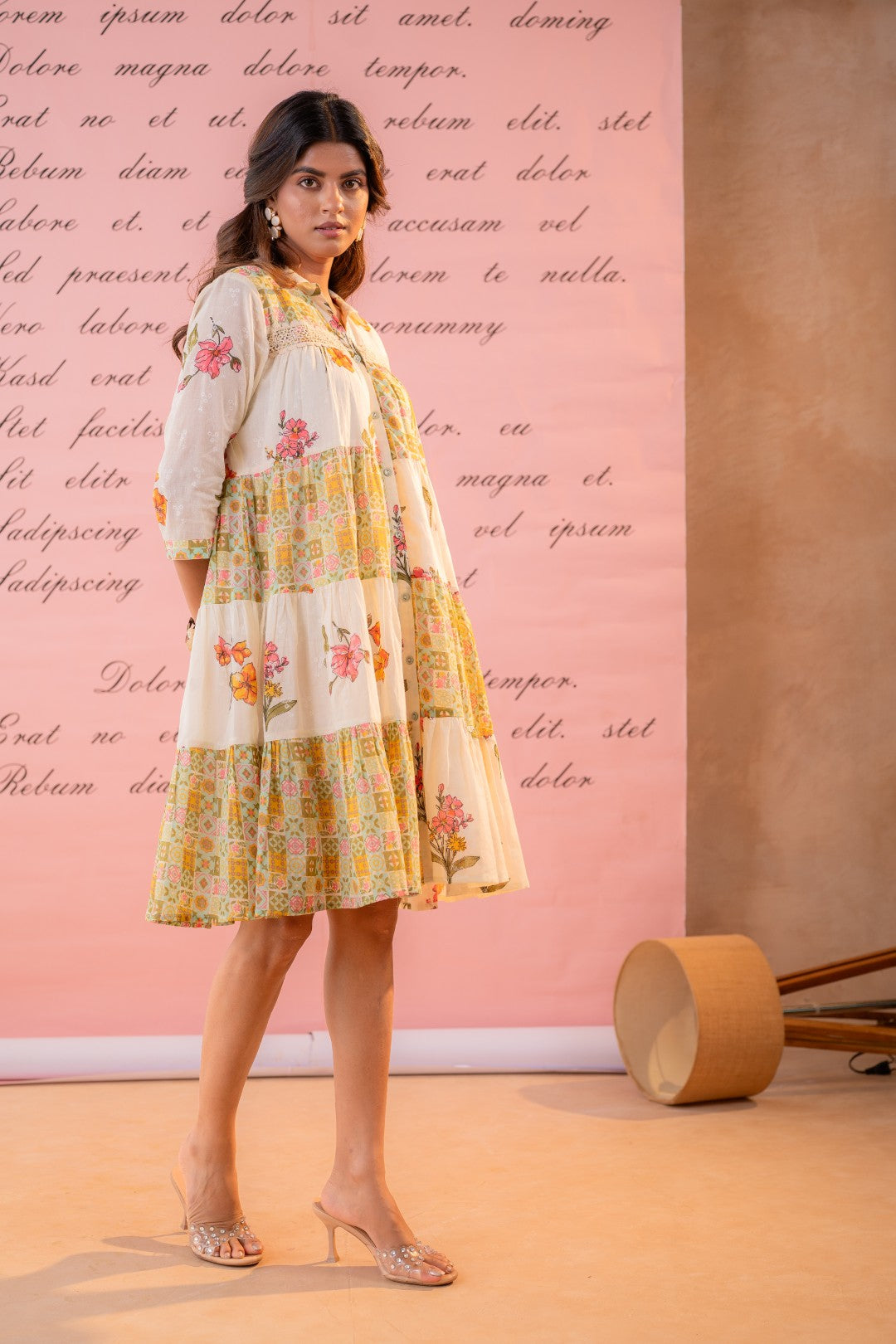 Param floral cotton dress