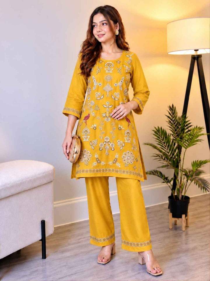 Parikrama amber full work co-ord set
