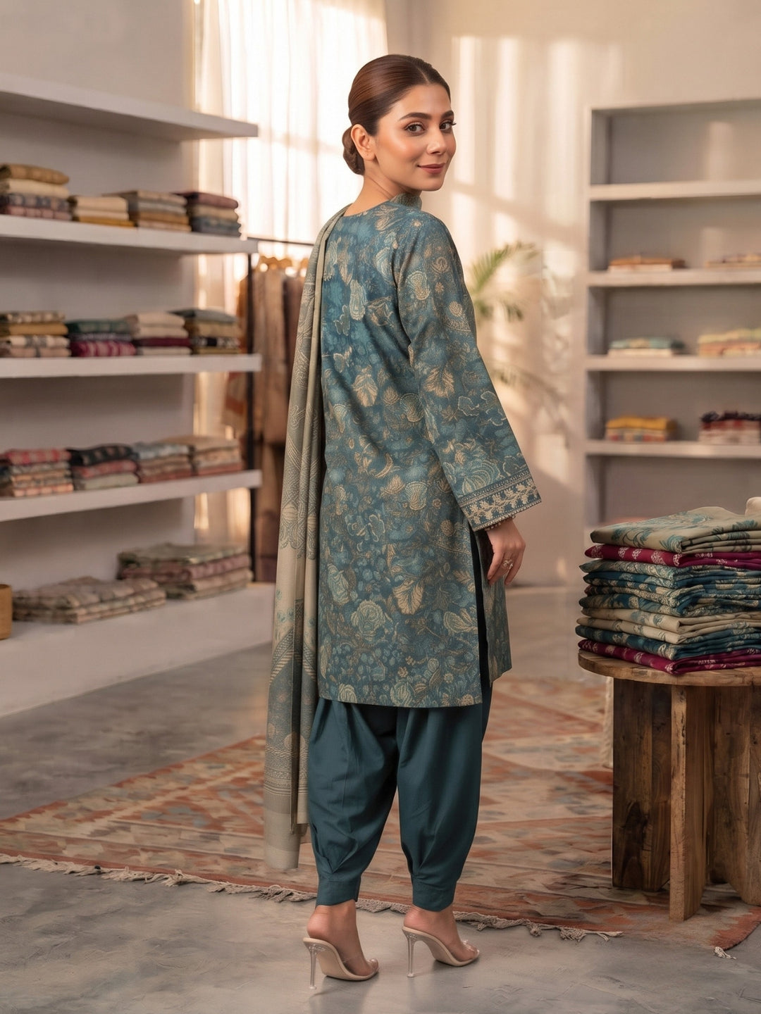 Parul Indi Cotton Farshi Suit Set