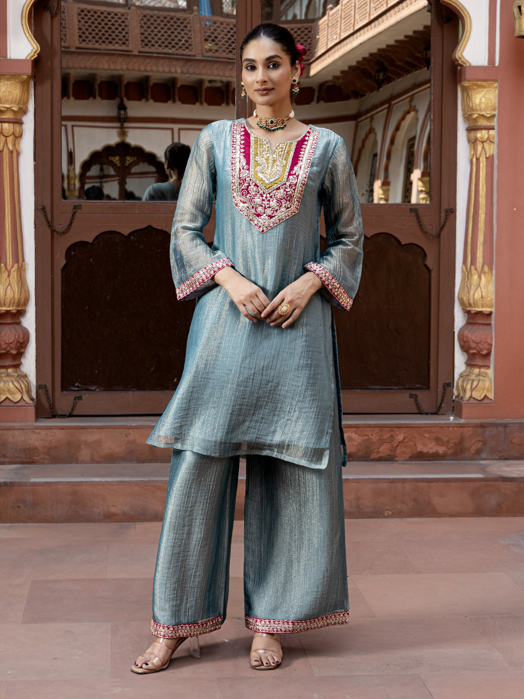 Pavni Amaze Handwork Suit Set