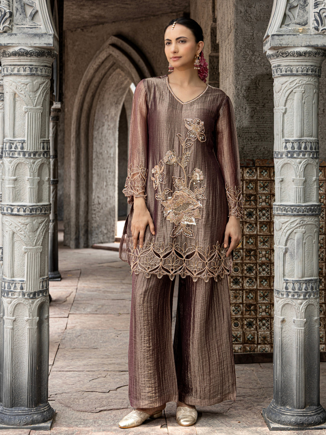 Pavni Iris Full Work Festive Suit Set