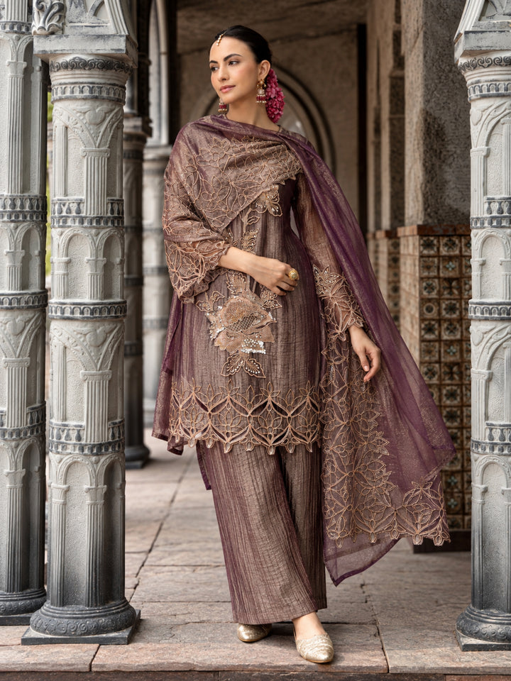 Pavni Iris Full Work Festive Suit Set