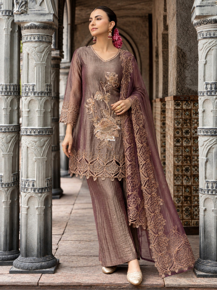 Pavni Iris Full Work Festive Suit Set