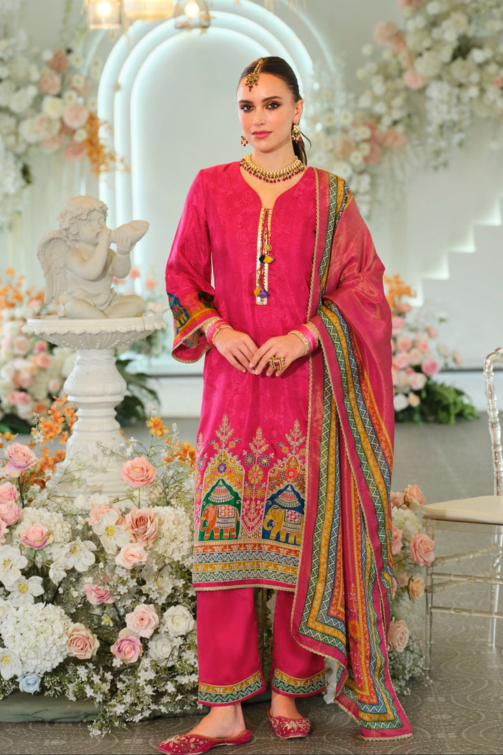 Sarvada crimson Full Work Suit Set