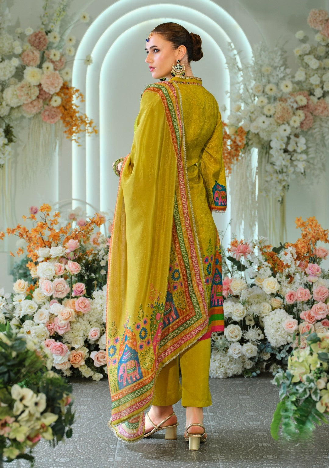 Sarvada Amber Full Work Suit Set