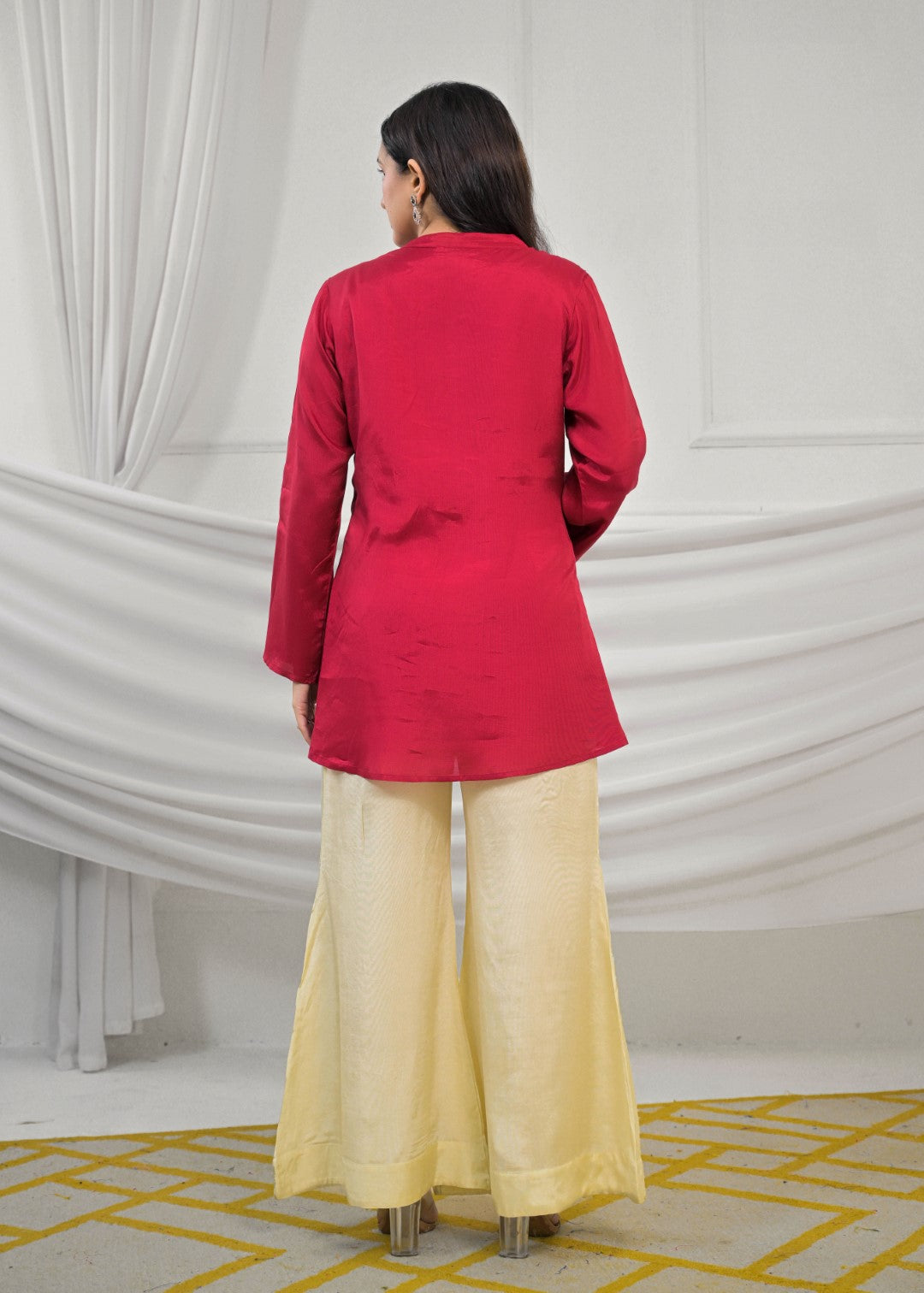 Kara Punch Embroidery Premium Co-ord Set s4