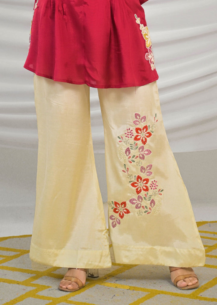 Kara Punch Embroidery Premium Co-ord Set s4