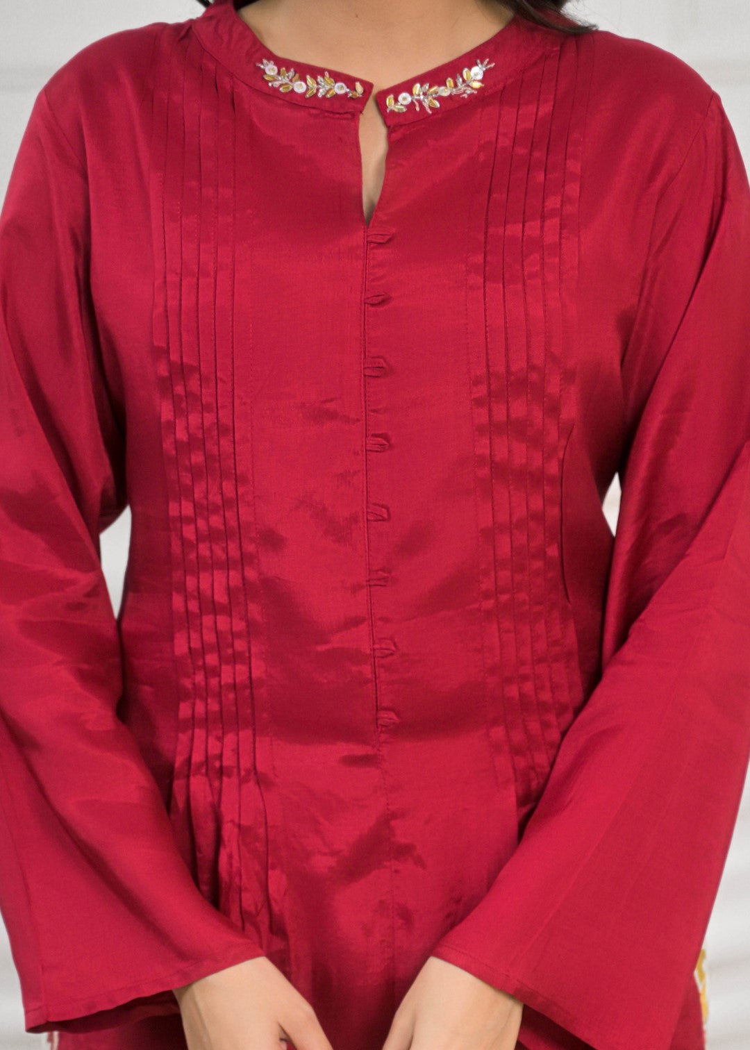 Kara Punch Embroidery Premium Co-ord Set s4