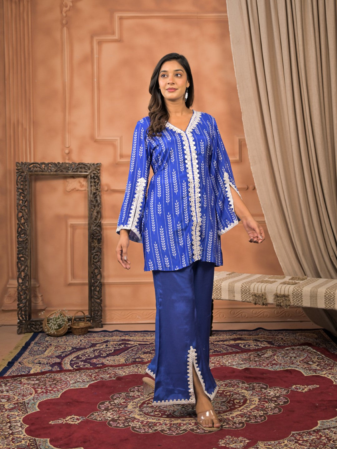 Sera cobalt premium co-ord set