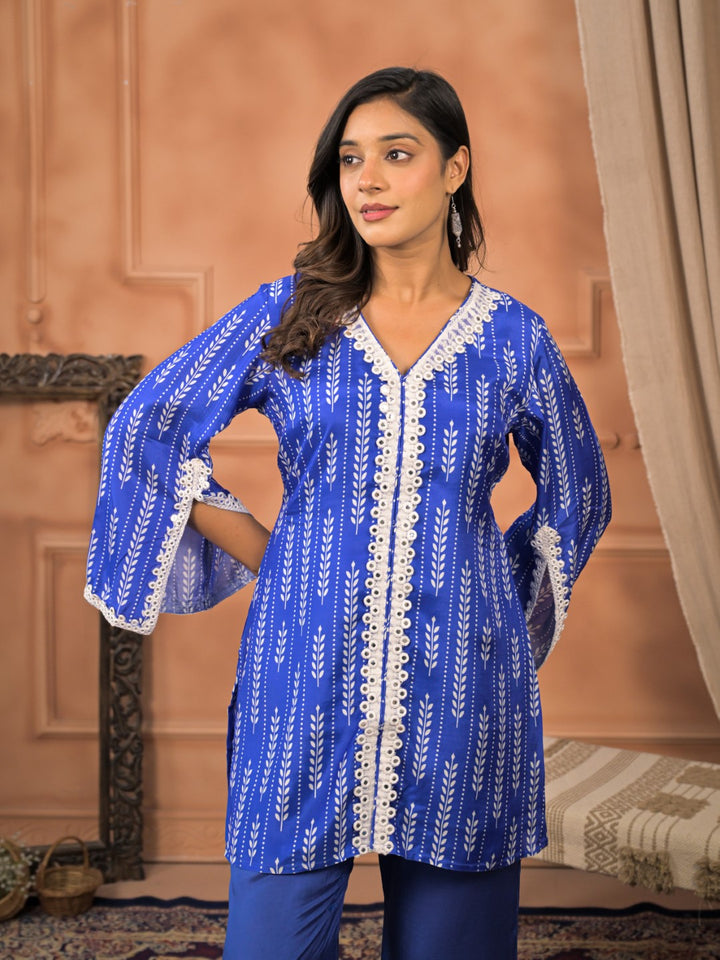 Sera cobalt premium co-ord set