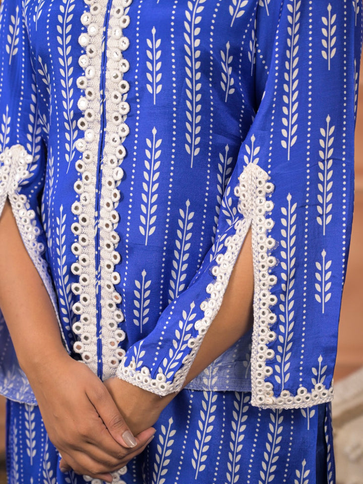 Sera cobalt premium co-ord set