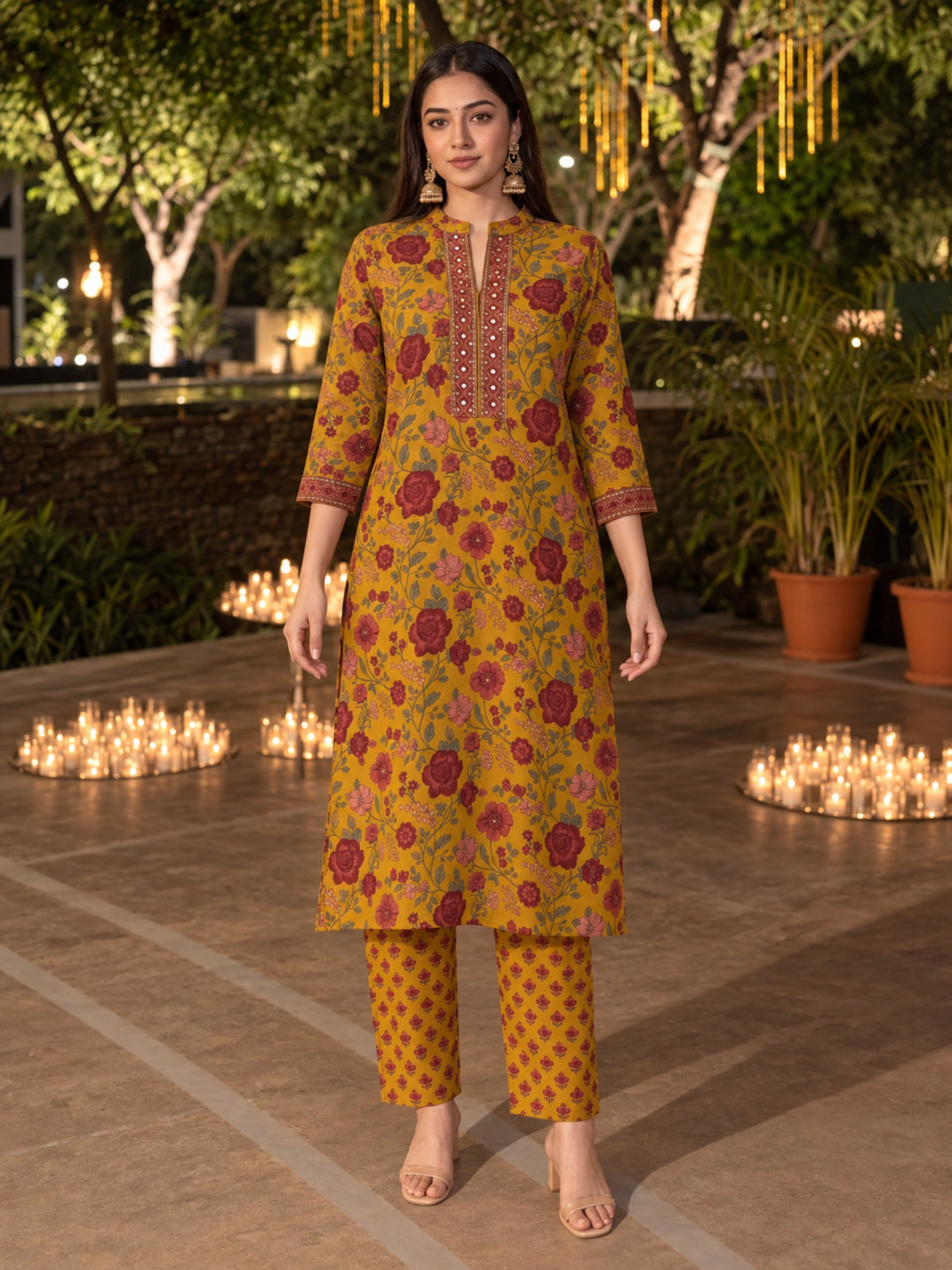 Poppi Amber Cotton Suit Set