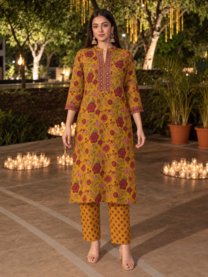 Poppi Amber Cotton Suit Set