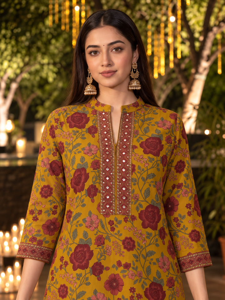 Poppi Amber Cotton Suit Set