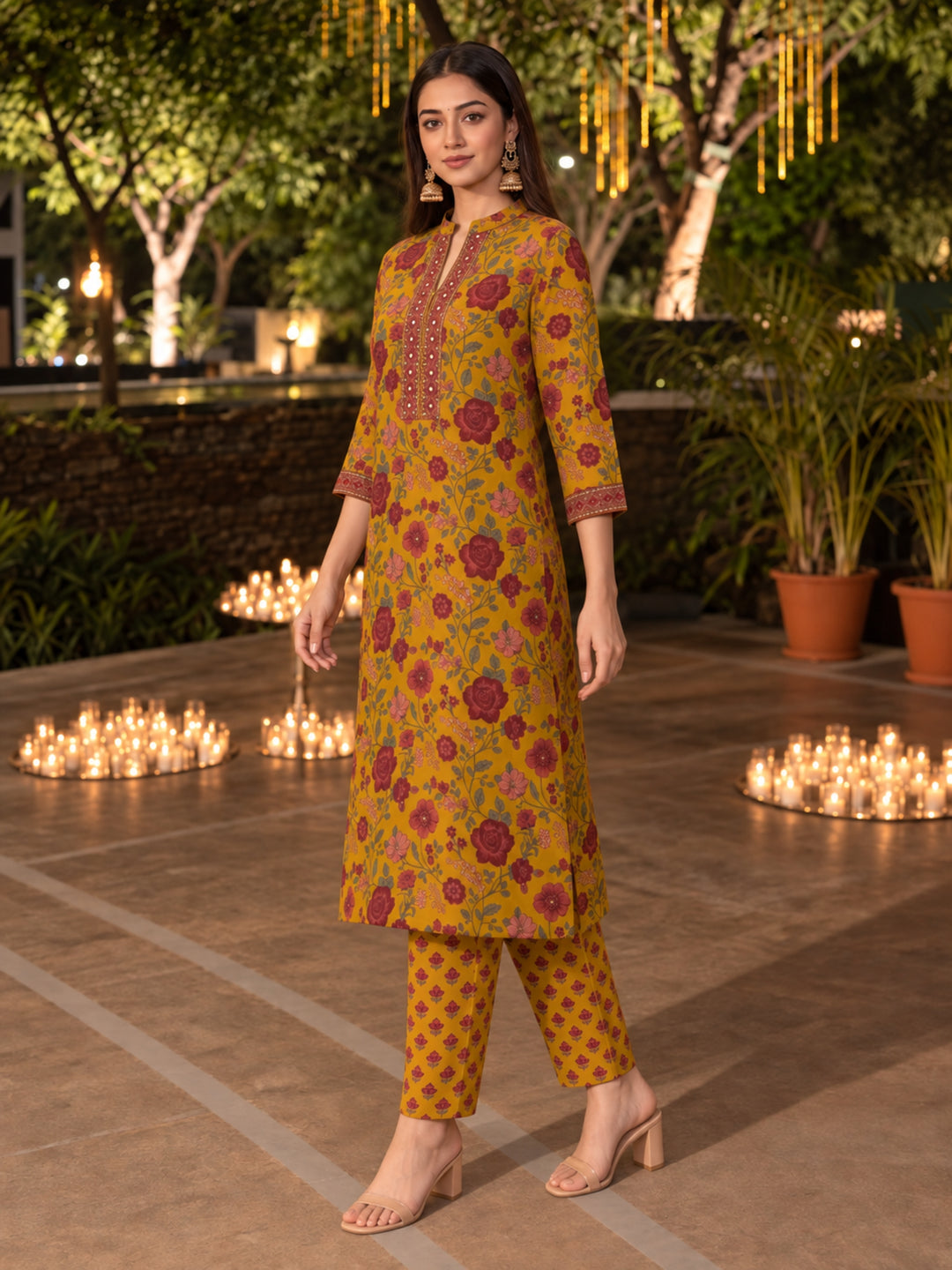 Poppi Amber Cotton Suit Set